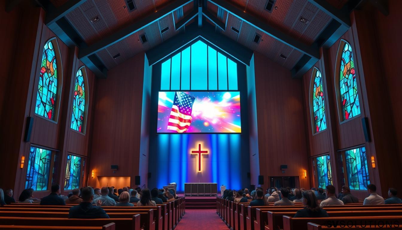 LED Screen for Church in Milford