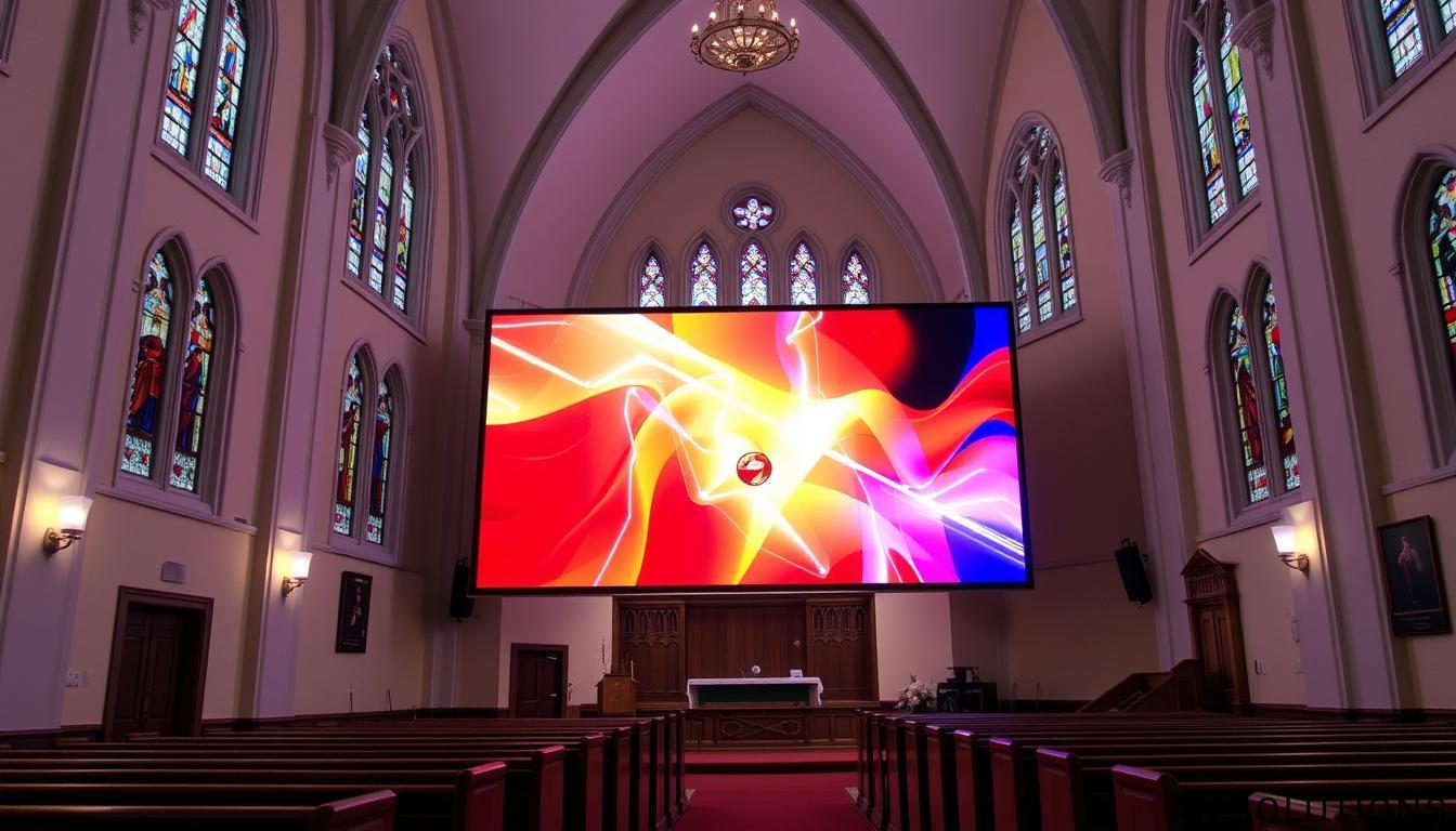 LED Screen for Church in Portsmouth