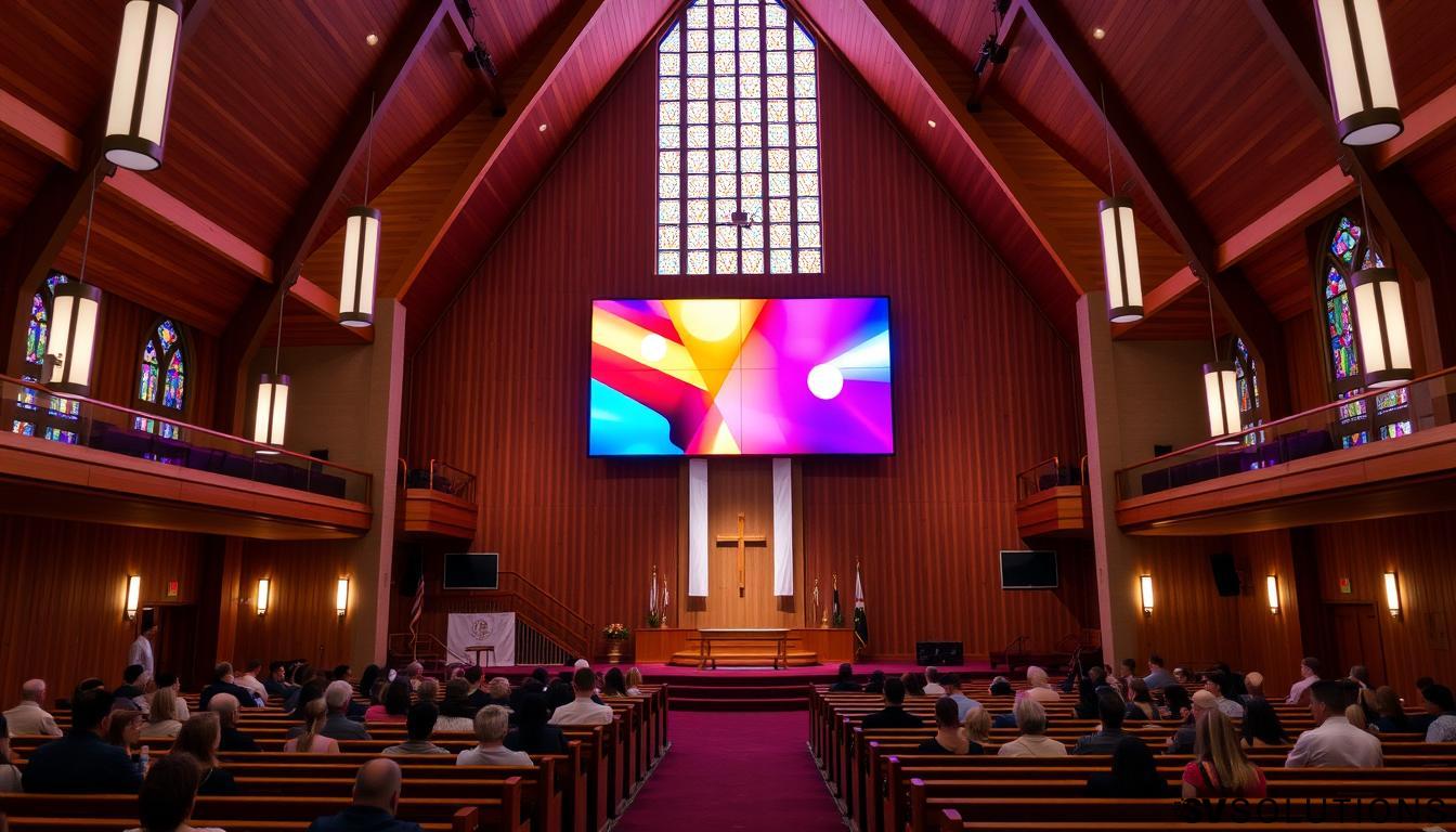 LED Screen for Church in Windham