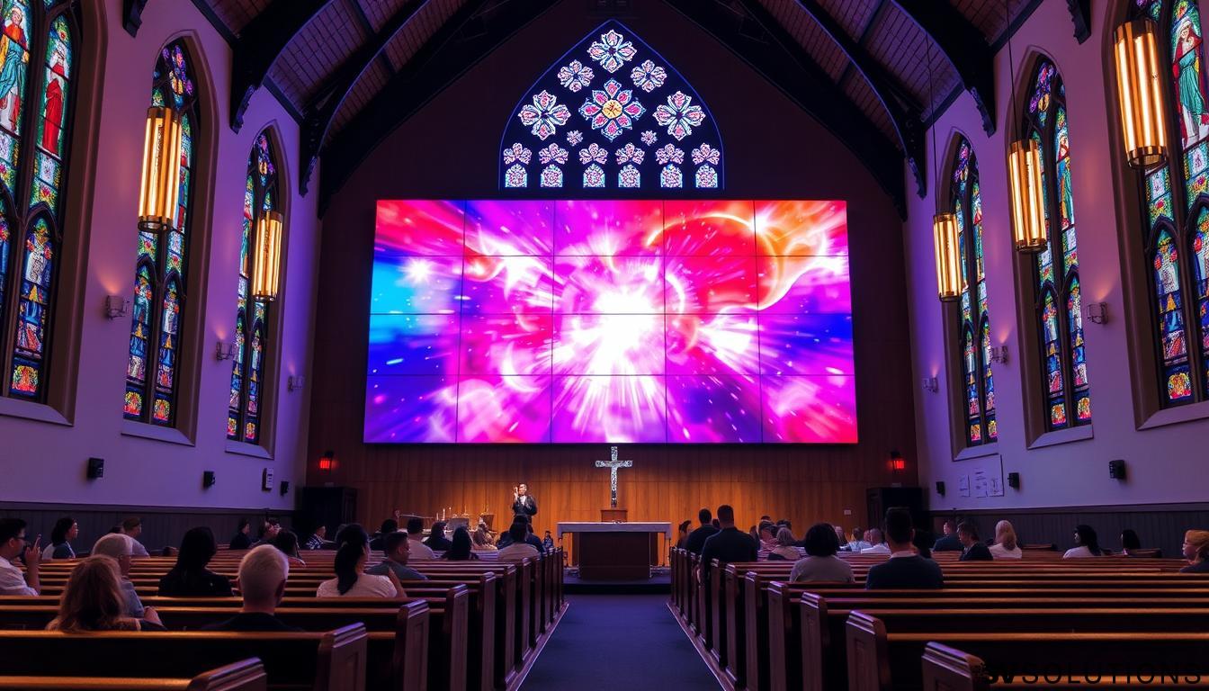 LED Wall for Church in Derry