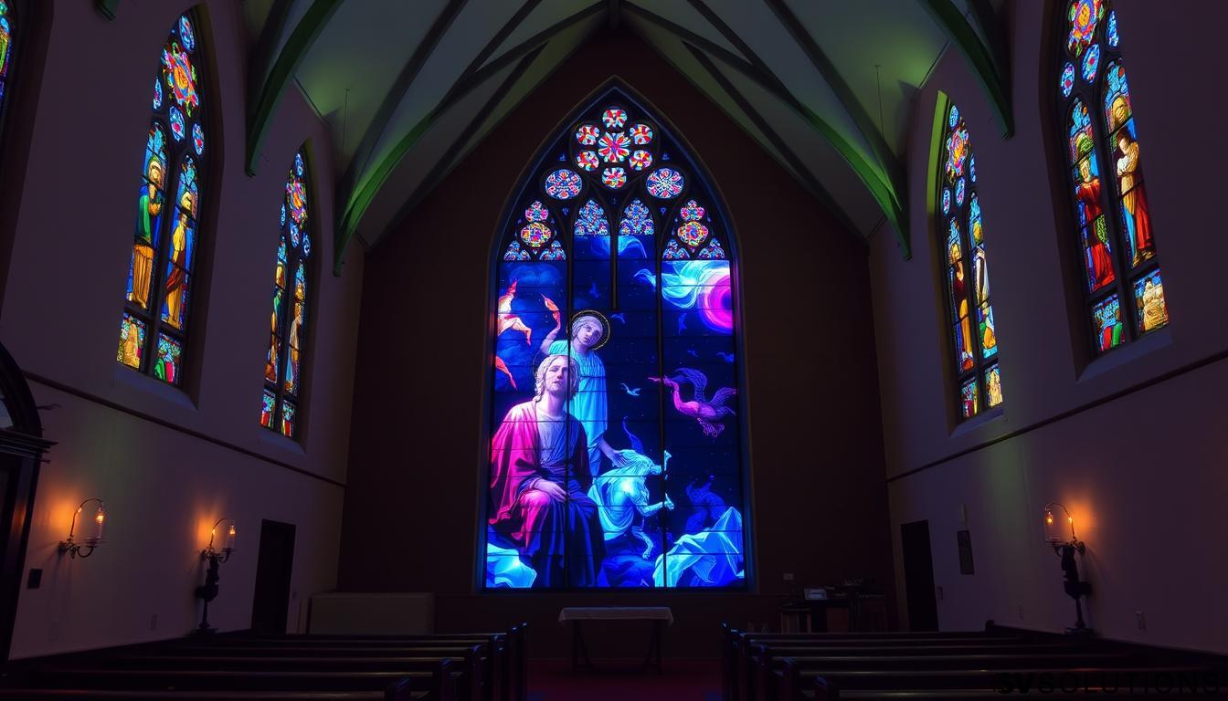 LED Wall for Church in Londonderry