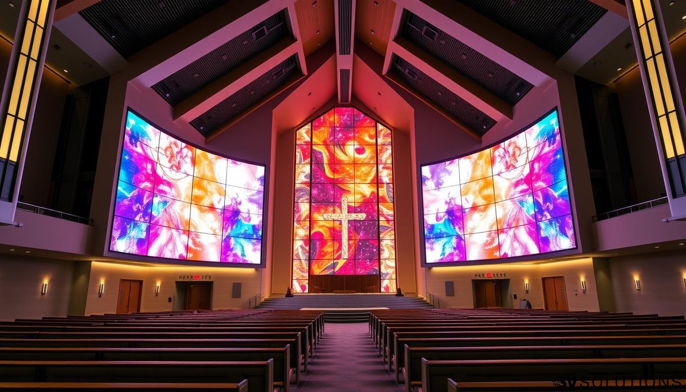LED Wall for Church in Salem