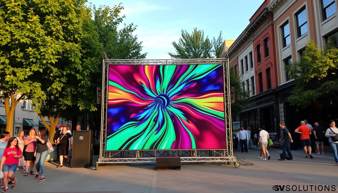 Portable LED Wall in Keene