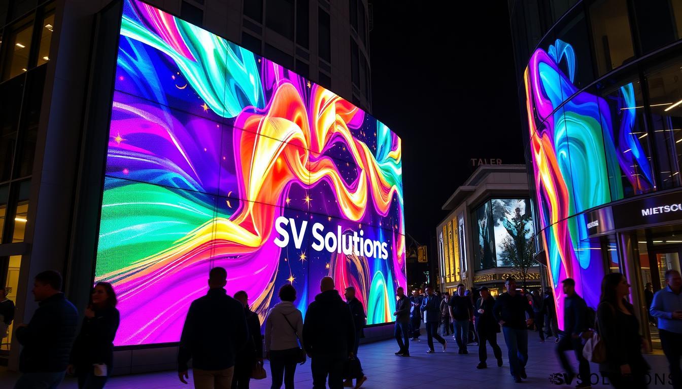 LED Wall in Winooski