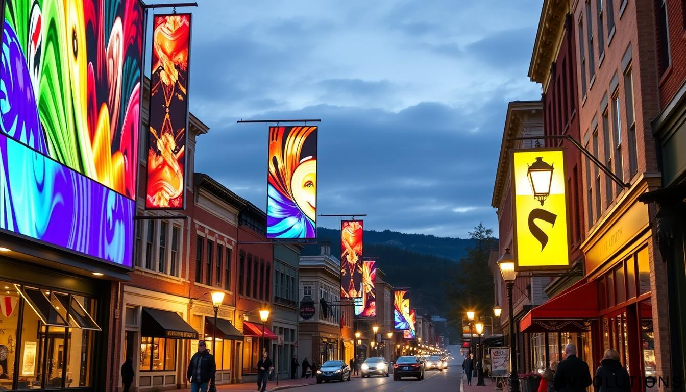 LED Video Banners in Bennington