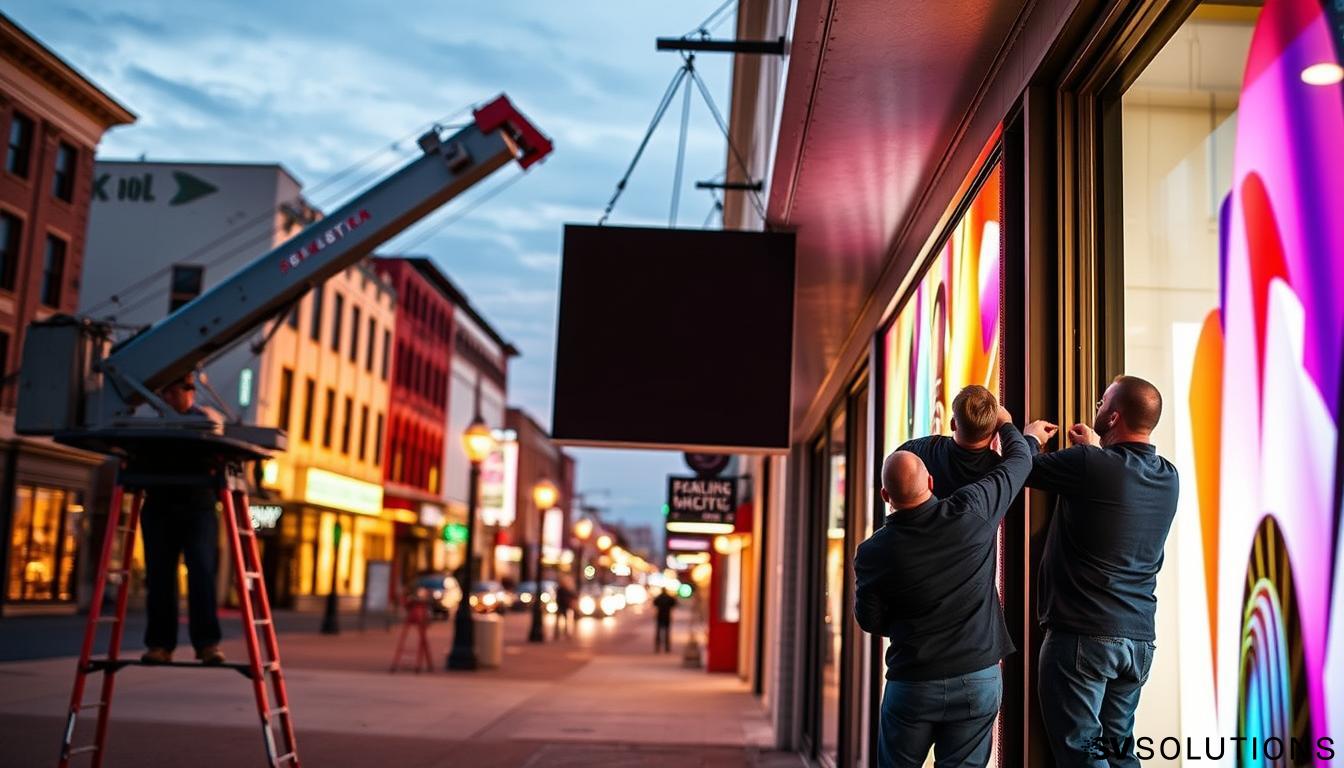 LED Video Banners in Essex Junction