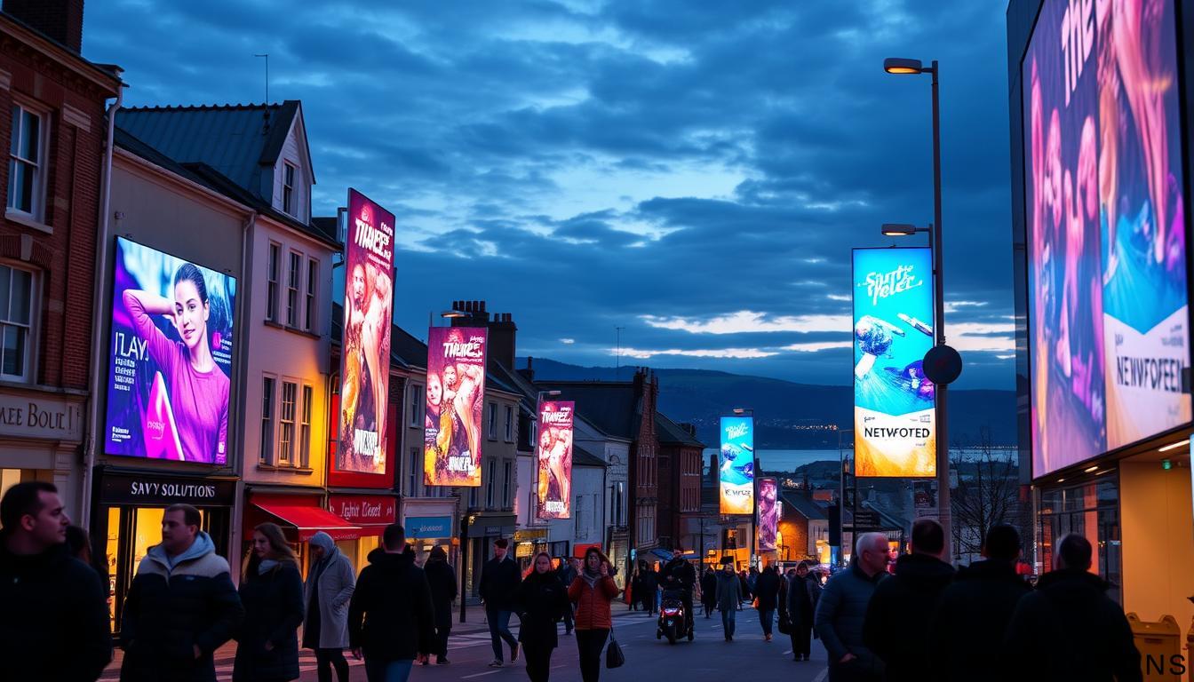LED Video Banners in Newport