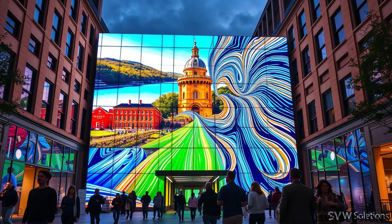 LED Video Wall in Montpelier