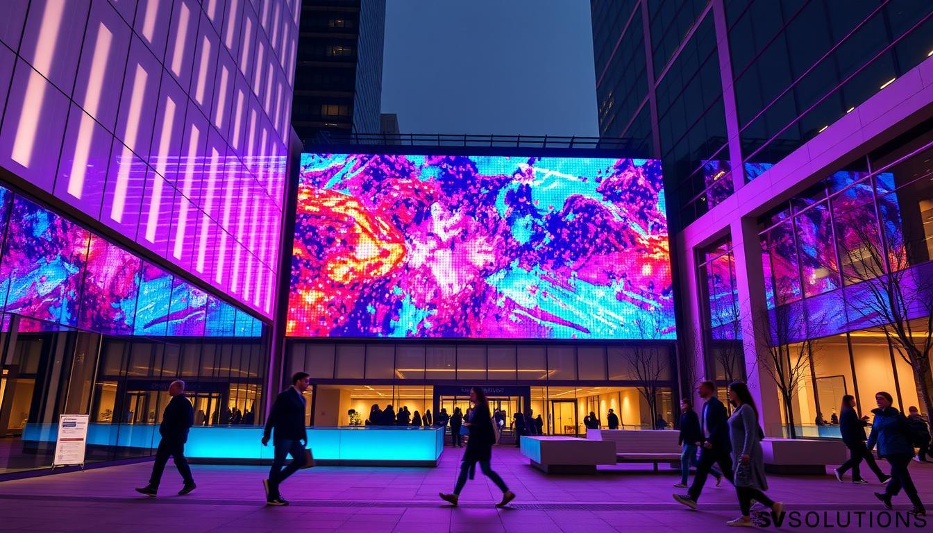 LED Video Wall in Newport