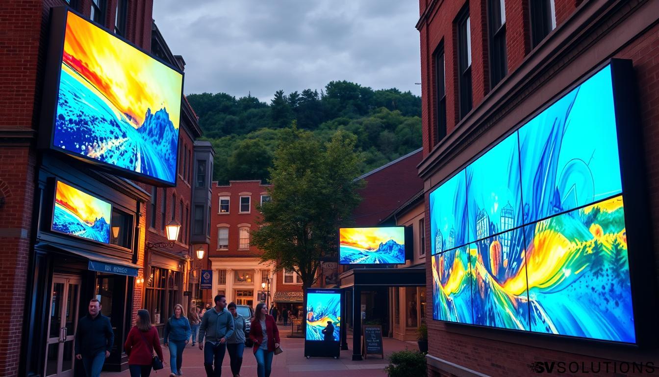Video Walls in Bellows Falls