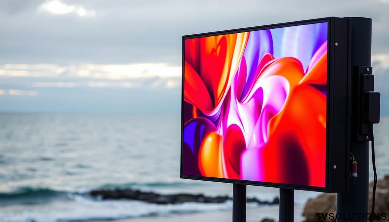 Waterproof Outdoor Video Panel in Newport
