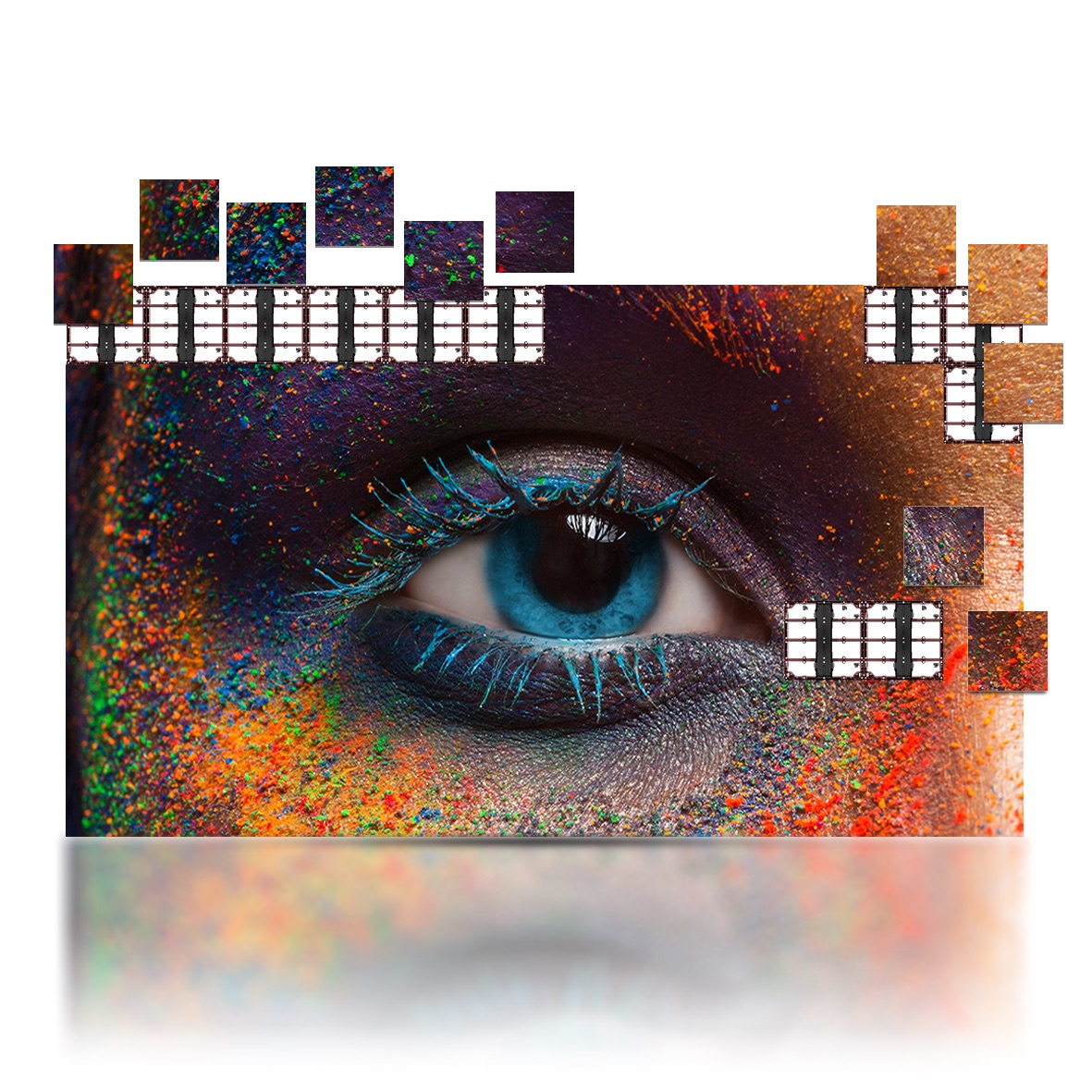 266″ LUMINA 2.6mm LED Video Wall Bundle – W19.7’ x H11.5’ LED Screen – W6.0m x H3.5m Complete Display Package for Church, Bar, Events, School and Virtual Production. HDMI Input