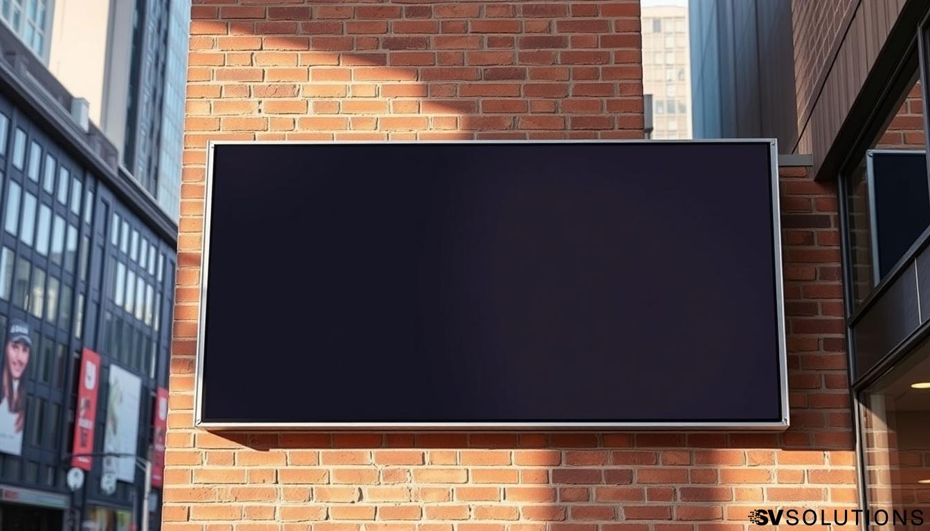 Waterproof Outdoor Video Panel in Silver City