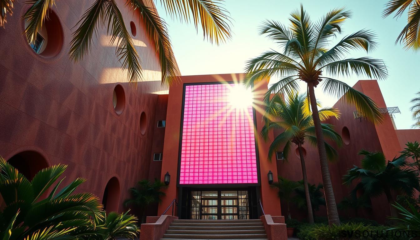 Waterproof Outdoor Video Panel in Aztec