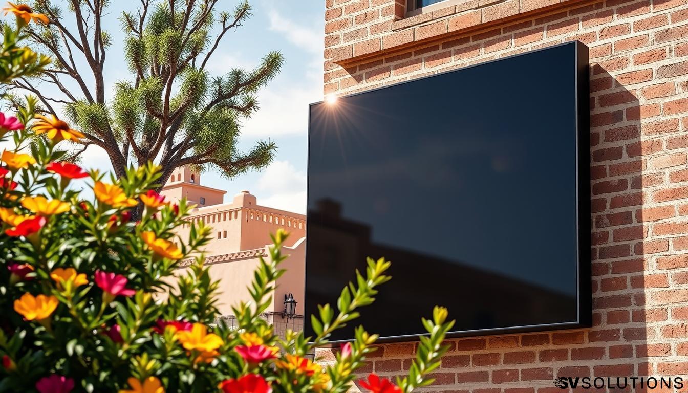 Waterproof Outdoor Video Panel in Santa Fe