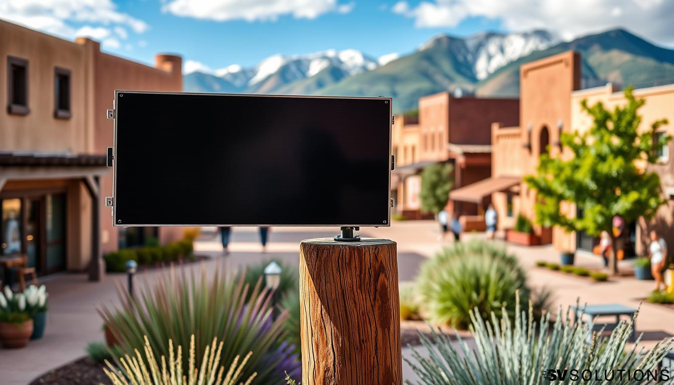 Waterproof Outdoor Video Panel in Taos