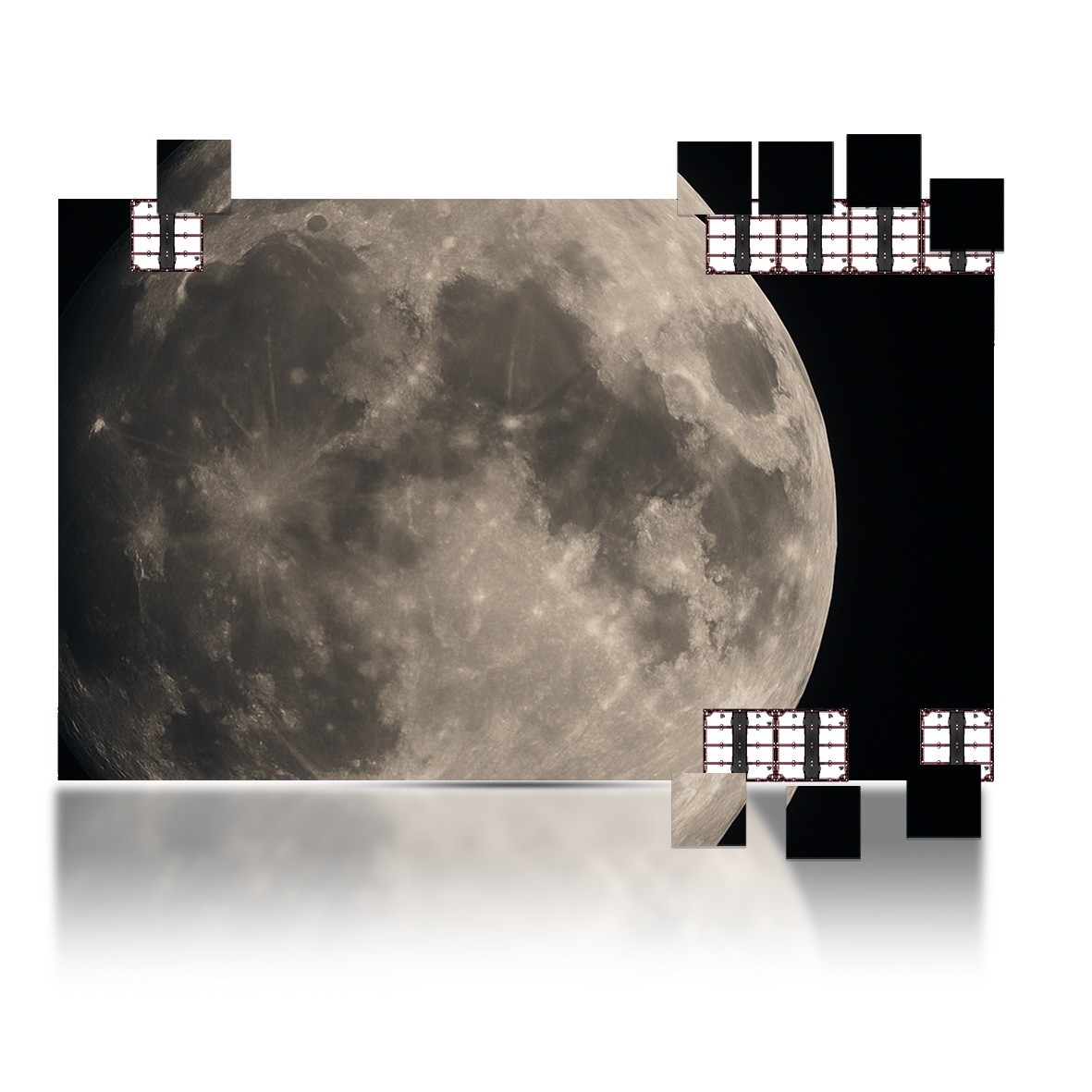 300” LUMINA Nanolite 1.5mm Video Wall Bundle – W21.3’ x H13.1’ LED Screen – W6.5m x H4.0m Complete Display Package for Church, Bar, Events, School and Virtual Production. HDMI Input