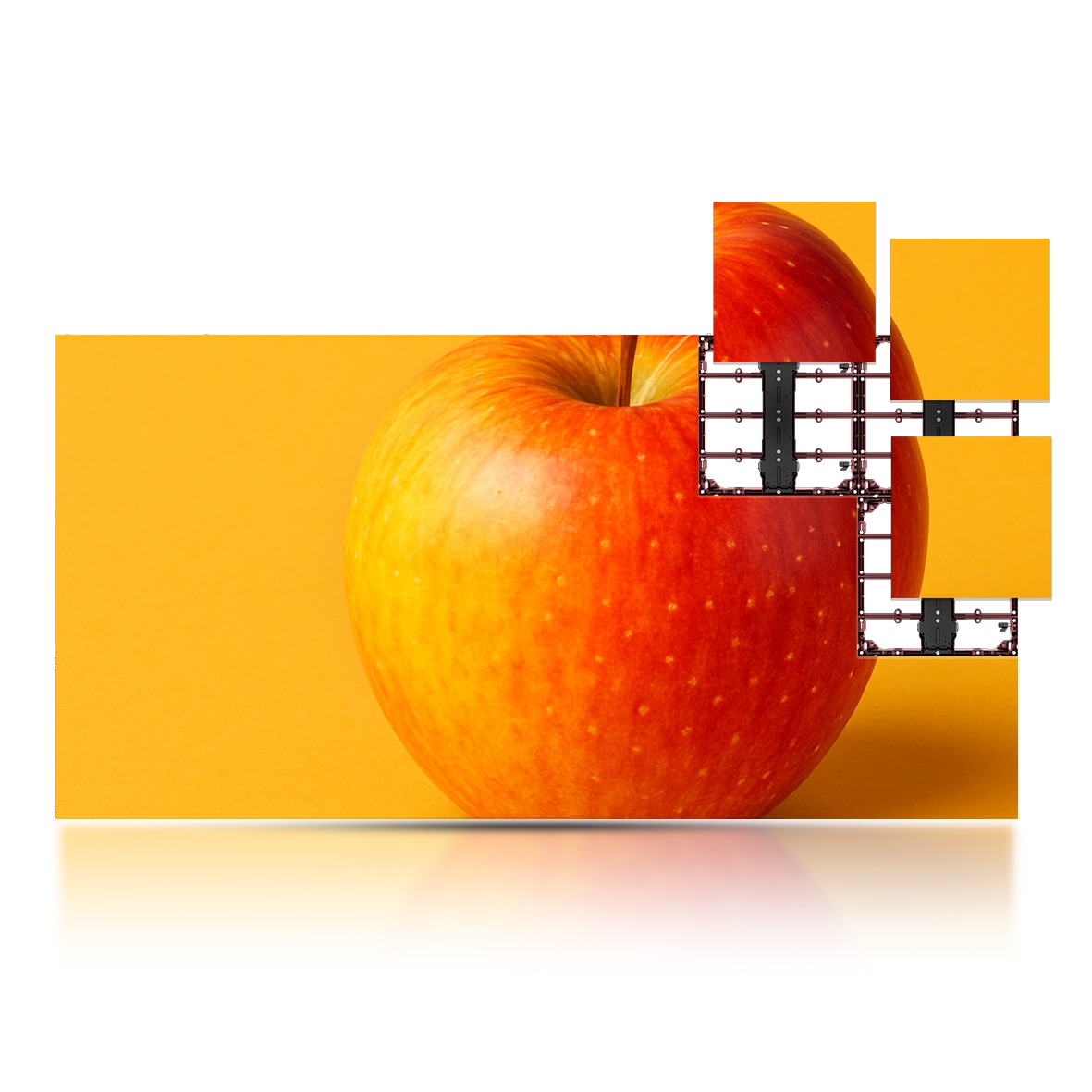 132” LUMINA 3.9mm Video Wall Bundle – W9.8’ x H5’ LED Screen – W3.0m x H1.5m Complete Display Package for Church, Bar, Events, School and Virtual Production. HDMI Input