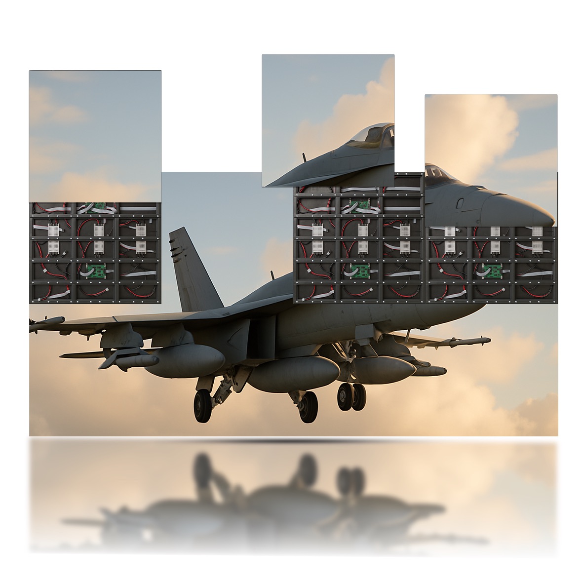 169” LUMINA 960 LED Display 4mm Video Wall Bundle – W12.6’ x H6.3’ LED Screen – W3.84m x H1.92m Complete Display Package for Church, Bar, Events, School and Virtual Production. HDMI Input