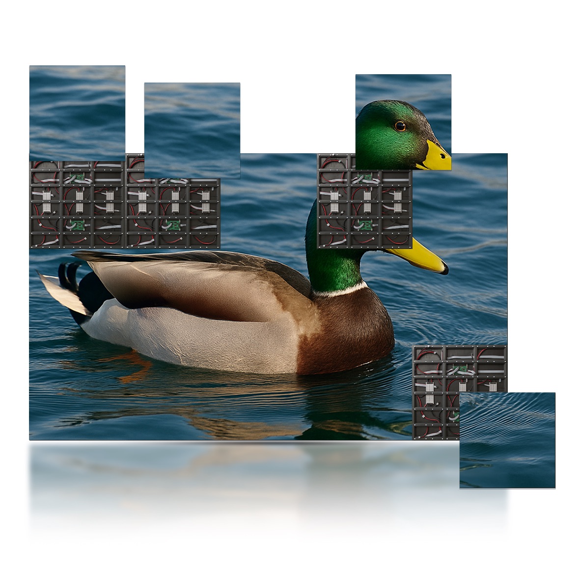 220” LUMINA 960 LED Display 4mm Video Wall Bundle – W15.75’ x H9.45’ LED Screen – W4.80m x H2.88m Complete Display Package for Church, Bar, Events, School and Virtual Production. HDMI Input