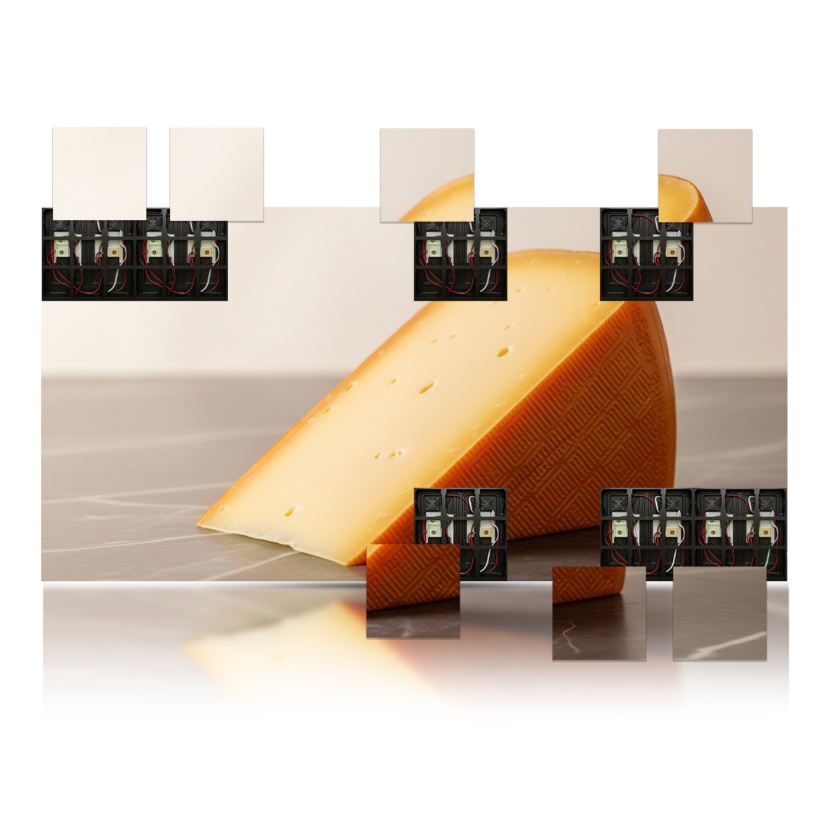 338” LUMINA 960 Outdoor LED Billboard Display – P4mm Video Wall Bundle – W25.2’ x H12.6’ (7.68m x 3.84m) Outdoor Fixed and Rental LED Screen for Business Advertising – Wireless Remote Content Control